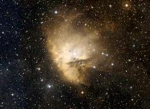 Himmelsvorschau NGC 281 – Pacman-Nebel