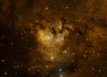 Himmelsvorschau NGC 7822 – NGC-7822-Nebelregion