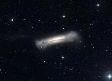 Himmelsvorschau NGC 3628 – Hamburger-Galaxie