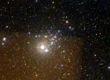 Himmelsvorschau NGC 457 – Eulenhaufen