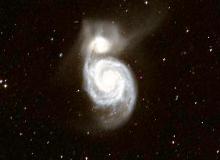 Himmelsvorschau M51 – Whirlpool-Galaxie